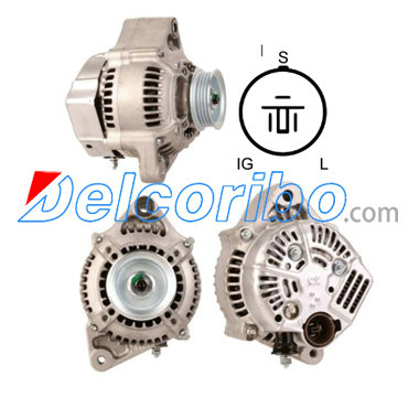 DENSO 100211-1000, 1002111000, 100211-1008, 1002111008 TOYOTA 27060-01011, 2706001011, 27060-16041, 2706016041 Alternator