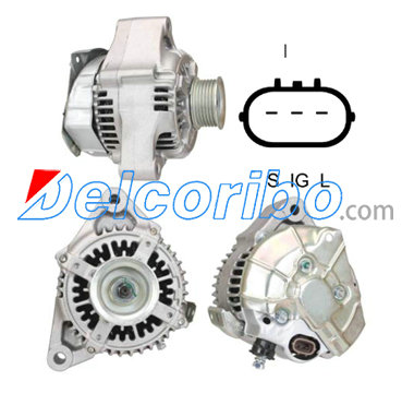 LEXUS 27060-50260, 2706050260, 27060-50260-84, 270605026084, TOYOTA 27060-50260, 2706050260, 27060-50250, 2706050250 Alternator