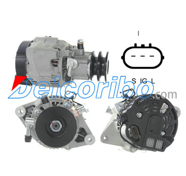 DENSO 100213-1730, 1002131730 TOYOTA 27040-54300, 2704054300, 2704054280, 2704054370 Alternator