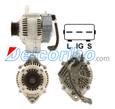 TOYOTA 27060-75040, 2706075040, 27060-75040-84, 270607504084 Alternator