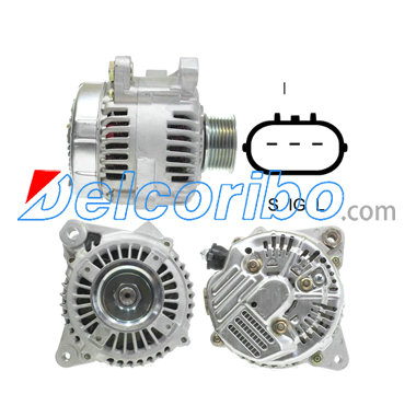 TOYOTA 27060-28060, 27060-28100, 27060-28080, 27060-28080-84, 27060-28090 Alternator