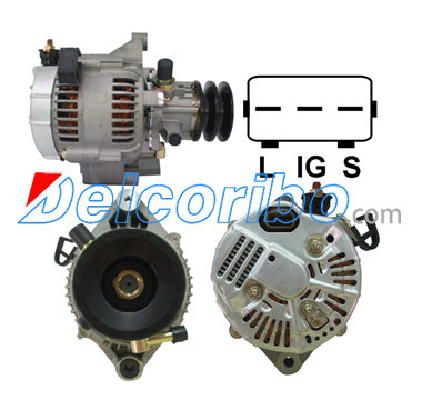 DENSO 100213-1930, 1002131930, TOYOTA 27040-54360, 2704054360 Alternator