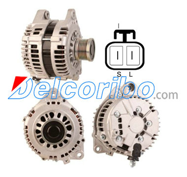 HITACHI LR1110-713, LR1110713, LR1110-713B, LR1110713B, LR1110-713C, LR1110713C, LR1110-713V, LR1110713V Alternator