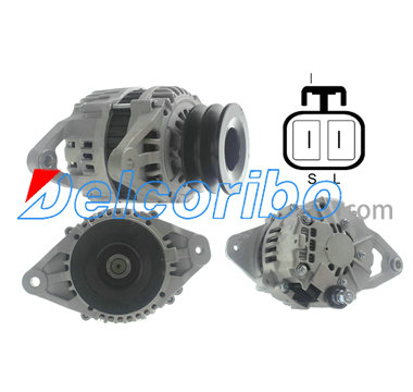 HITACHI LR160-728, LR160728, LR160-728F, LR160728F, LR160-728B, LR160728B BOSCH 0986045681 Alternator