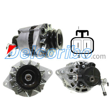 HITACHI LR170-407, LR170407, LR170-408, LR170408, LR170-408B, LR170408B Alternator