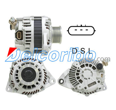 MITSUBISHI A003TJ0781, A003TJ0781AE, A003TJ0781ZE, A3TJ0781 BOSCH 0986081960, 0-986-081-960 Alternator