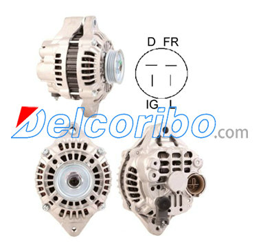 HONDA 31100-P08-003, 31100P08003, 31100-P04-G01, 31100P04G01, 31100-P04-G03, 31100P04G03 Alternator