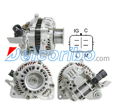 HONDA 31100-RNA-A01, 31100RNAA01, 31100-RNA-A012-M2, 31100RNAA012M2, 31100RNAA01RM Alternator