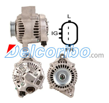 HONDA 31100-P3F-E01, 31100P3FE01, 31100-P3F-G01, 31100P3FG01, 31100-P3F-G52, 31100P3FG52 Alternator