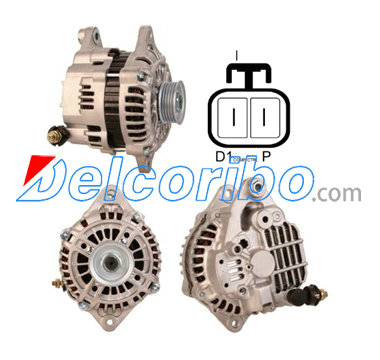 MAZDA N3H1-18-300, N3H118300, N3H1-18-300A, N3H118300A, N3H118300B Alternator