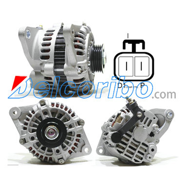 FORD A4A2FB0191, MAZDA FP34-18-300, P3418300, FP3418300, BP6D-18-300, BP6D18300, BP6D-18-300A, BP6D18300A Alternator