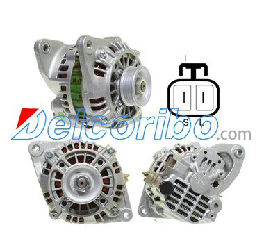 KIA 0K24A18300A, 0K24418300A, OK24418300A, OK24A18300 MAZDA B6BF-18-300, B6BF18300, B6BF-18-300D, B6BF18300D Alternator