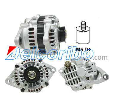 HITACHI LR170-758, LR170758, MAZDA BP4W-18-300B, BP4W18300B, B5D818300A Alternator