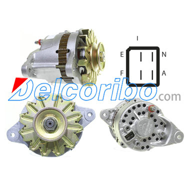 DUCELLIER 6233, LANDINI 3542185M91, 3542185M92, 3546391M91 RENAULT 6005003154, 6005021272 Alternator