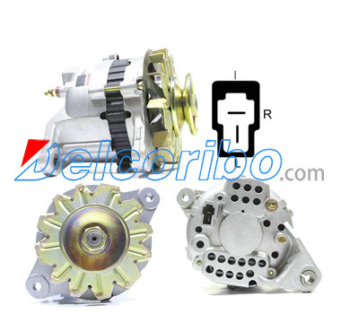 HITACHI GD204293-E, GD204293E, LR120-15C, LR12015C, LR135-105, LR135105 Alternator