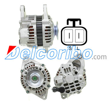 MAZDA B61P-18-300, B61P18300, B61P-18-300C, B61P18300C, B61P18300D, B61P18300E Alternator