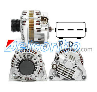 MAZDA RF7J-18-300A, RF7J18300A MITSUBISHI A003TB6581, A3TB6581 Alternator