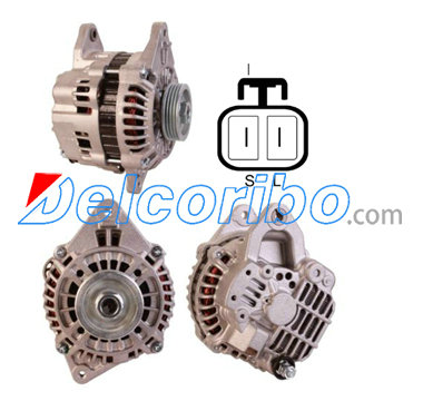 MITSUBISHI A003TA0491, A3TA0991A, MD354802, A003TA0991, A003TA0991A, A003TA2391 Alternator