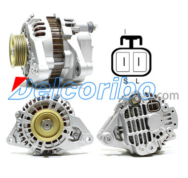 CHRYSLER MD324754, MITSUBISHI A003T12491, A003TA0791, A003TA0791A Alternator