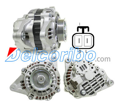 MITSUBISHI A003TJ1991, A003T11191, A003T11991, A3T11191, A3T11991, MD188242, MD194470, A003TJ1991A Alternator