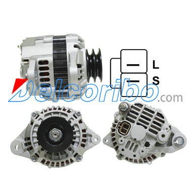 MITSUBISHI A003TA4298, A3TA4298, A3TA4298A, A3TB1999, A3TB1999KD, ME203546 Alternator