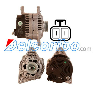 BOSCH 0123315008, 0-123-315-008 MITSUBISHI MD313076, MD318458, MD325700, MD327550, MD327551 Alternator