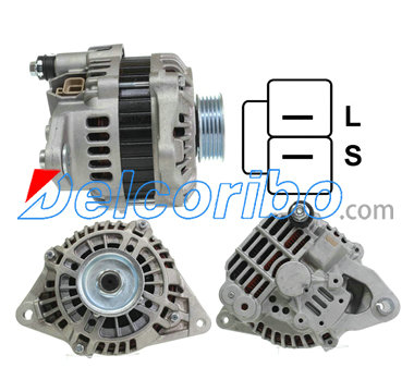 BOSCH 0124325008, 0-124-325-008 MITSUBISHI MD257744 Alternator