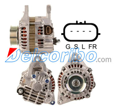 MITSUBISHI A3TB6091, MN163016 Alternator