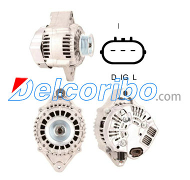 MITSUBISHI A005TA6191ZC, A005TA6191, A5TA6191, A5TA6191ZC, A5TA6191ZE, A5TA6891, A5TA6891A Alternator