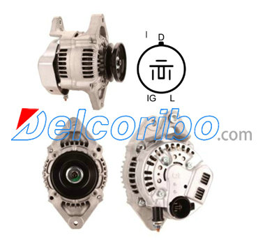 GM 96055601, 96056922, 96068024, SUZUKI 31400-82110, 3140082110, 31400-82610, 3140082610 Alternator