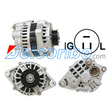 SUZUKI 31400-60AC1, 3140060AC1, 31400-50G10, 3140050G10, 31400-60A00, 3140060A00 Alternator