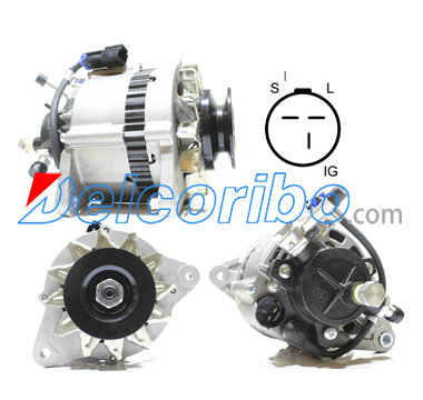 ISUZU 8941224883, 8941224884, 8943820600, 8-97073924-0, 8970739241 Alternator