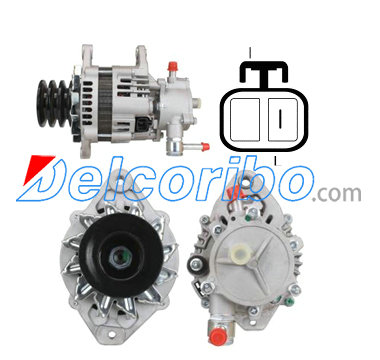 HITACHI LR250-517, LR250517, ISUZU 8973515720 Alternator