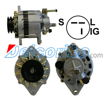 HITACHI LR240-401, LR240401, ISUZU 8943367280 Alternator