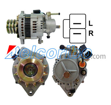 ISUZU 8971753901, 8-97175390-1 HITACHI LR250-508, LR250508 Alternator