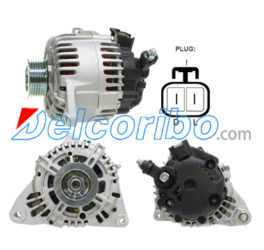 HYUNDAI 37300-37800, 3730037800, KIA 37300-37800RU, 3730037800RU, 37300-37800, 3730037800 Alternator