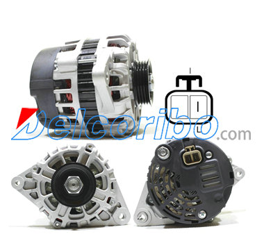 HYUNDAI 37300-22650, 3730022650, 37300-22650RU, 3730022650RU Alternator