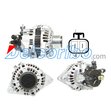 HYUNDAI 37300-4A001, 373004A001, 37300-4A002, 373004A002, 37300-4A003, 373004A003 Alternator