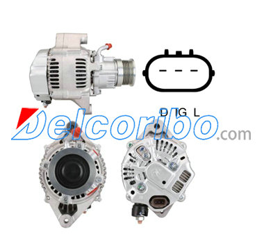 HYUNDAI 37300-27502, 3730027502, 37300-27503, 3730027503 Alternator