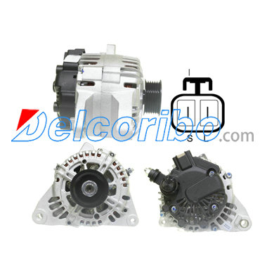 HYUNDAI 37300-37110, 3730037110, 3730037250, 3730037400, 3730037405, 3730037405RU Alternator