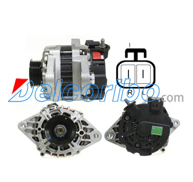 HYUNDAI 37300-03100, 3730003100, 3730003200, KIA 37300-03100, 3730003100 Alternator