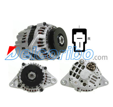 CASE VA30A6800801, MITSUBISHI A007TA0171, 30A68-00800, A7TA0171, A7TA0171B, A007TA0171B, 30A6800800 Alternator