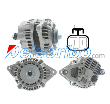 MITSUBISHI A002TA2871, A2TA2871, A2TA2871A, MD316418, Alternator