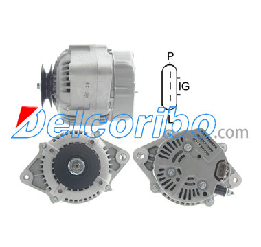 DENSO 101211-0690, 1012110690, 102211-1441, 1022111441 Alternator