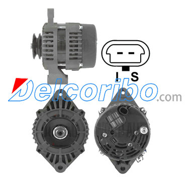 DELCO 19020608, INDMAR 575010 PRESTOLITE 20115016TBA, ADKUHNER 553502RI Alternator