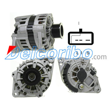 DAEWOO 96190262, 96258990, 96288095 BOSCH 0986080650, 0-986-080-650 Alternator