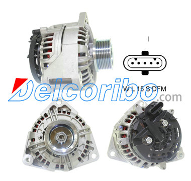 BOSCH 0124555003, 0124555040, 0124555041 ISUZU 387011787001 Alternator