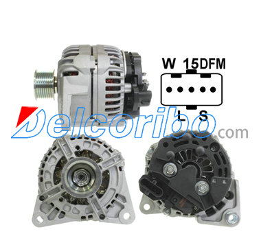 BOSCH 0124555006, 0-124-555-006, 0986047410 DAF 1387388, 1400520, 1401948 Alternator