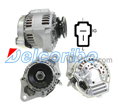 DAIHATSU 27060-87201, 2706087201, 2706087201000, 2706087501000, 2706087502000 FORD SBA18504-6220, SBA185046220 Alternator