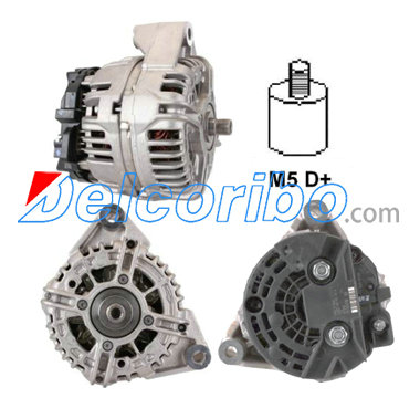 BOSCH 0124325166, 0-124-325-166 ADKUHNER 553798RI, CASCO CAL10361, PSH 635.513.090, 635513090, LUCAS LRA03443 Alternator